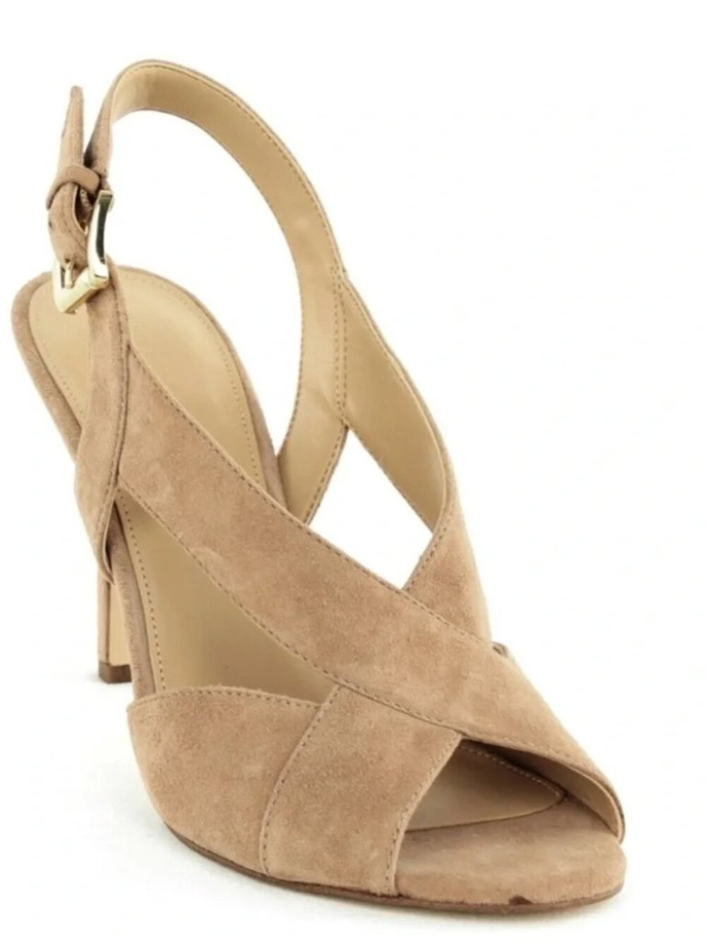 Michael Kors Becky Women's Camel Slingback Heels‎ Size 7